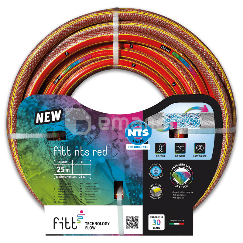 შლანგი Fitt NTS RED NTSRD125 1" 25 მ