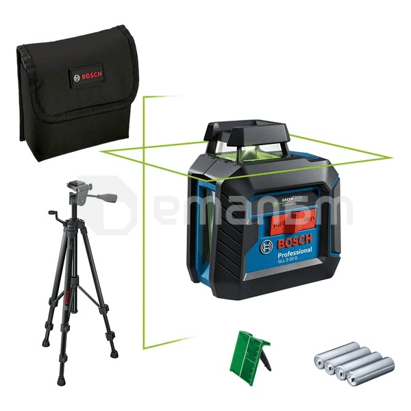 ლაზერული ნიველირი Bosch GLL 2-20 G Professional (0601065001)