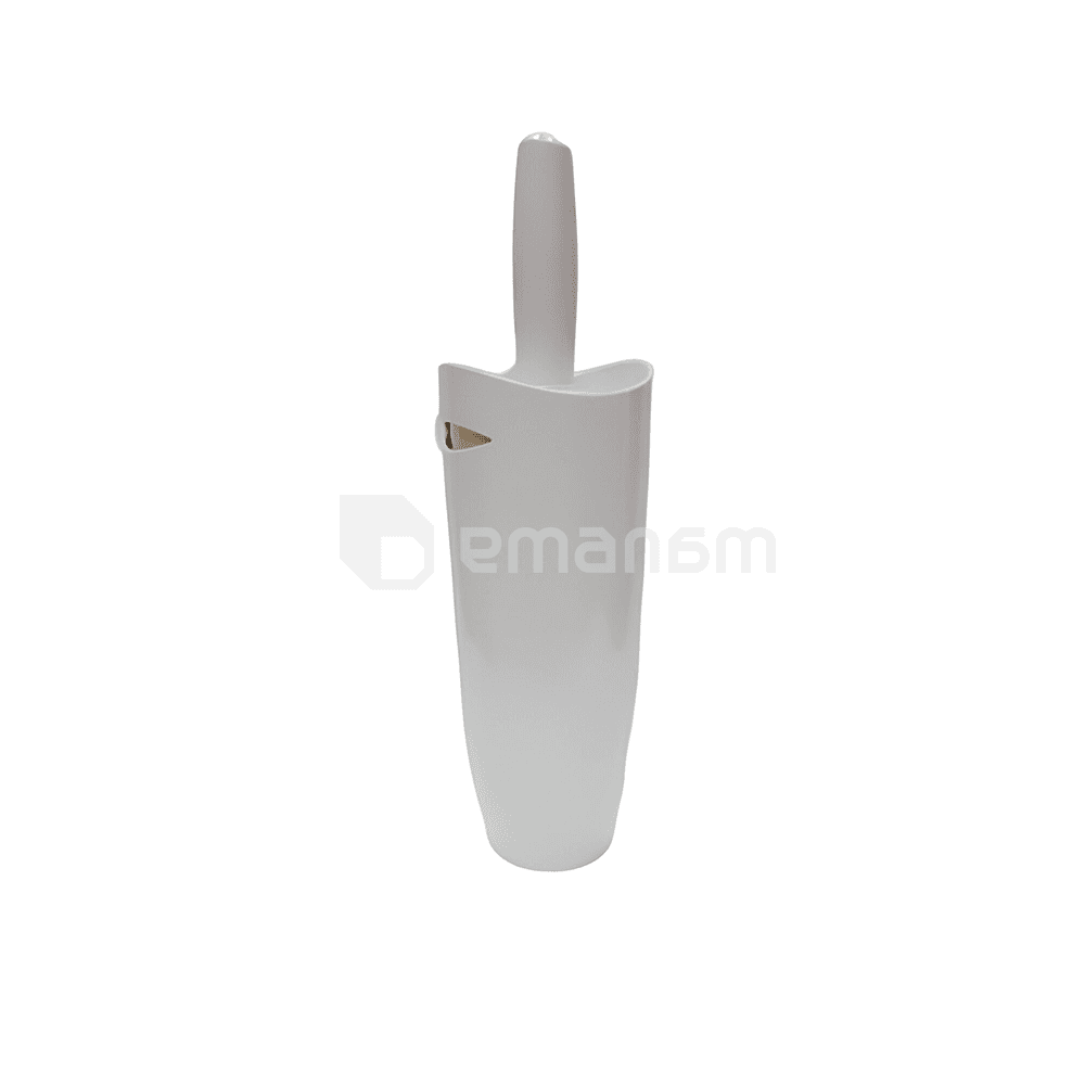უნიტაზის ჯაგრისი Primanova Fely White/Beige