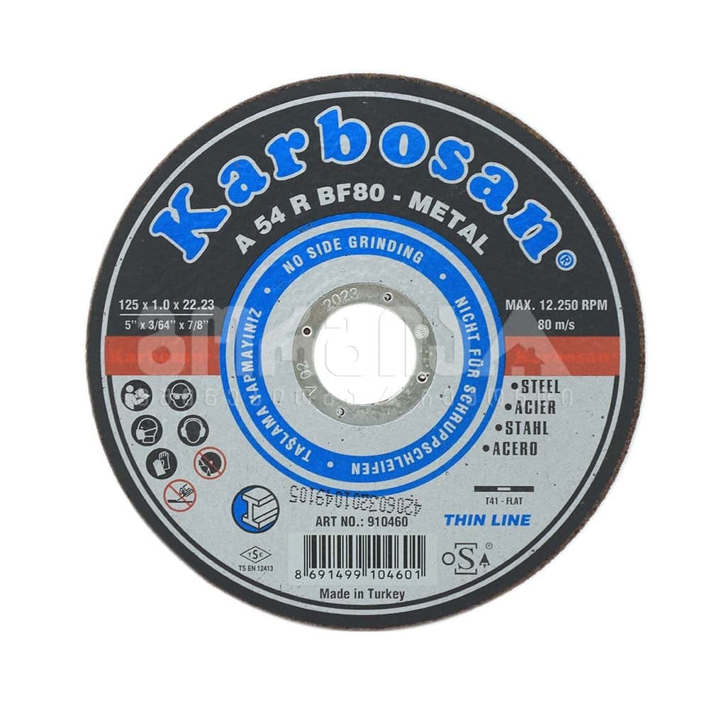 საჭრელი დისკი 115.1.22 A54R T41 Karbosan