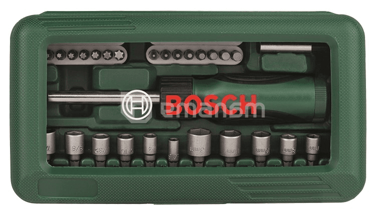 ბიტების და თავაკების ნაკრები Bosch 2607019504 46 ც