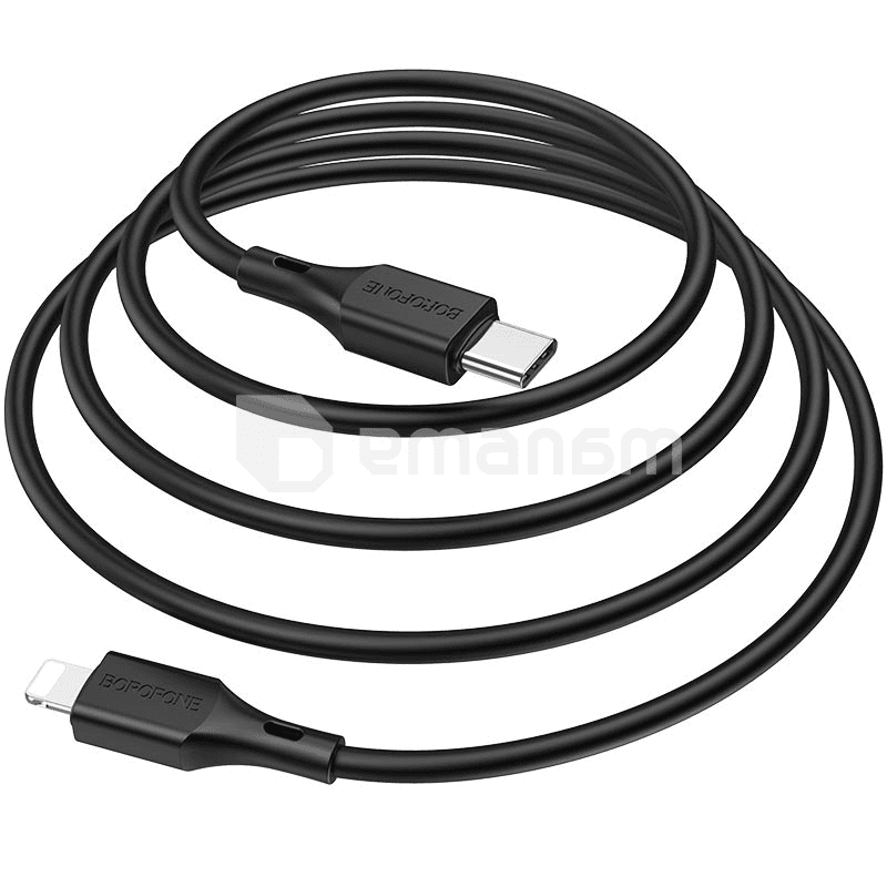 მობილური ტელეფონის დამტენი კაბელი Borofone iPhone BX49