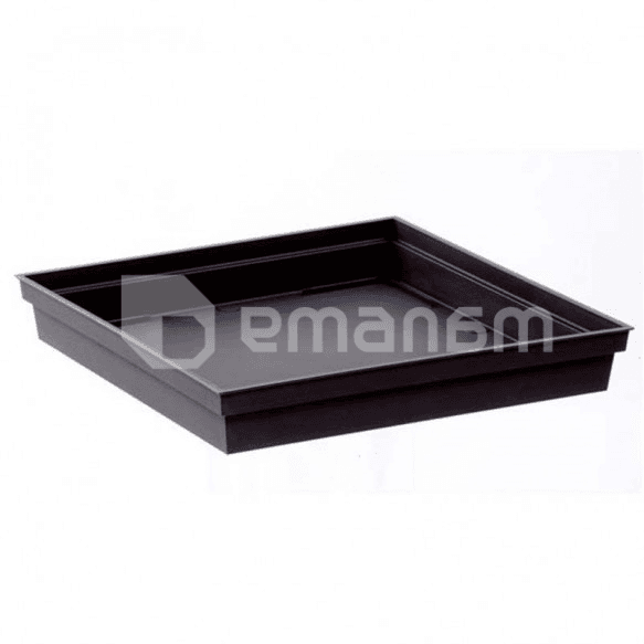 დასადგამი ქოთნის EDA Plastiques SOUCOUPE TOSCANE CARREE 32,6სმ
