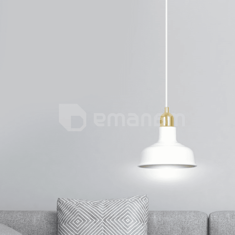 საკიდი EMIBIG Ibor 1 E27 1x MAX 60W თეთრი
