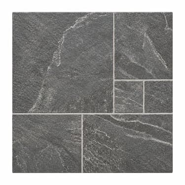 კერამოგრანიტი Emotion Ceramics Slate 60.5x60.5სმ ანტრაციტისფერი მქრქალი