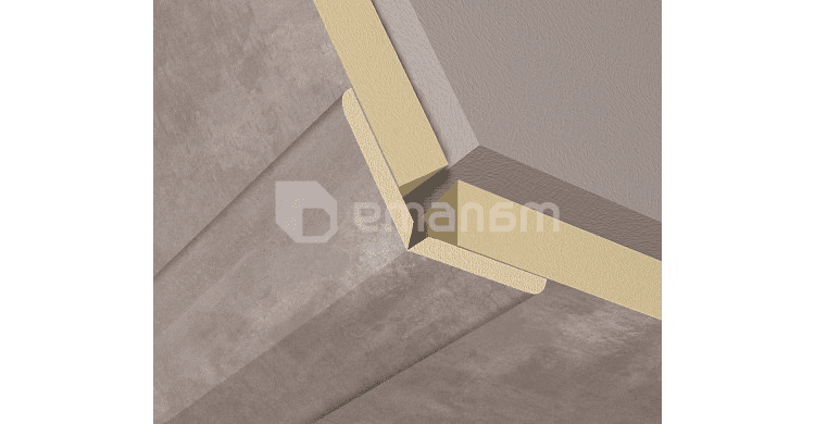 პლინტუსი კუთხ. 3D Wall 2600x22x22 mm. 4375