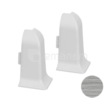 გარე კუთხე პლინტუსის VOX PVC Esquero E-620 მუხა ღია ნაცრისფერი  2 ც.