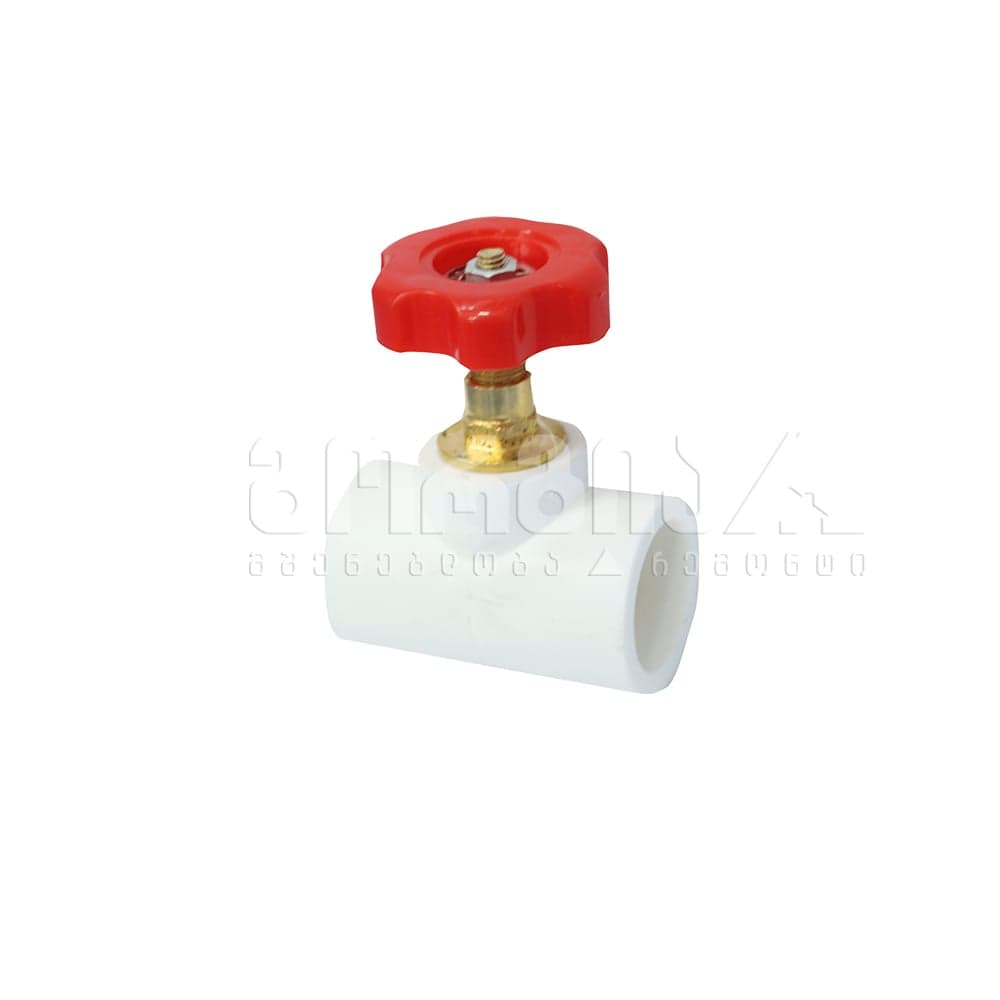 ვენტილი 40 თეთრი BRASS A202