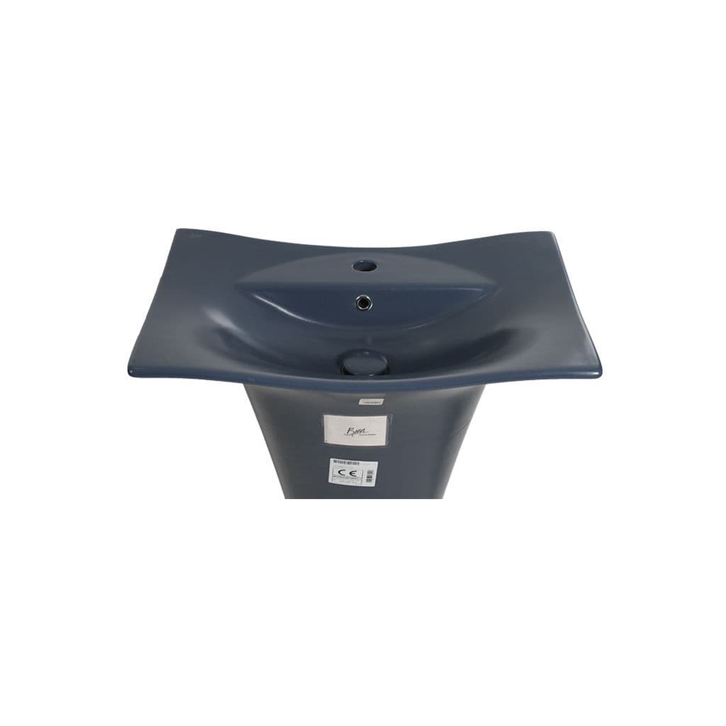 აბაზანის ნიჟარა ჩამოსაკიდი LOTUS MONOBLOCK W.HUNG WB.WITH TAP HOLE-60CM-COBALT-EXT
