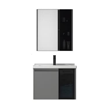აბაზანის ავეჯის კომპლექტი Zotto 60სმ Dark Grey ZT-2307A-60
