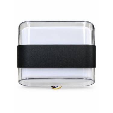ბაღის კედლის LED სანათი AIMON TPLED-01 12 W IP65 3000 K შავი