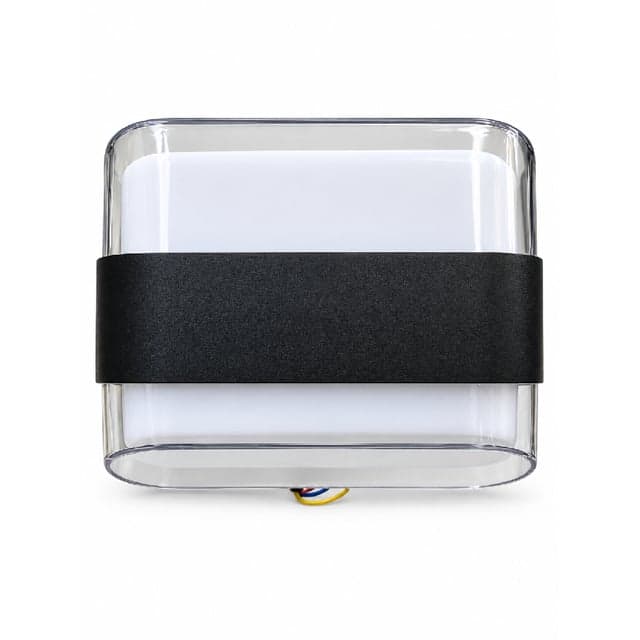 ბაღის კედლის LED სანათი AIMON TPLED-01 12 W IP65 3000 K შავი