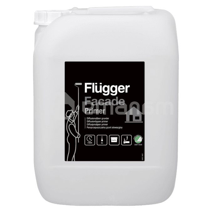 გრუნტი ფასადის Flugger Fasade 10 ლ