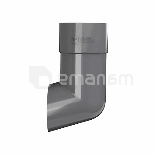 გადამღვრელი მილი Technonicol 125/82 PVC ნაცრისფერი