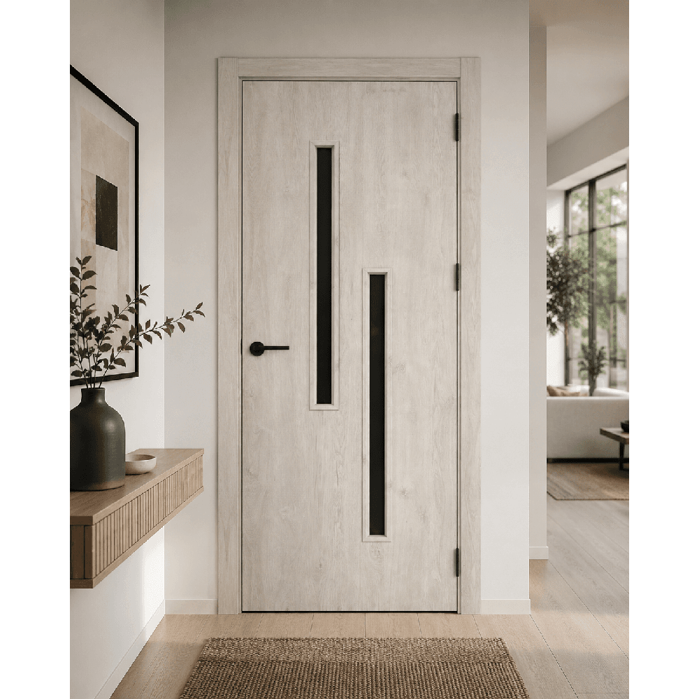 კარის ბლოკი Omis EKOSHPON Tehno 02 მუხა ღია 34x700x2150 mm