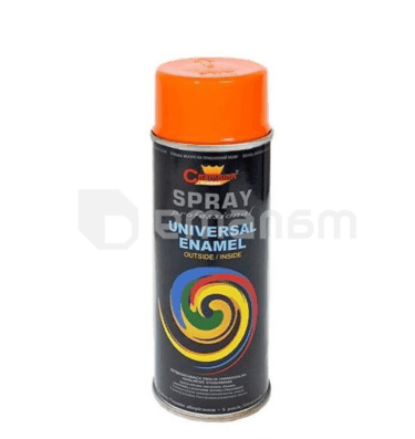 უნივერსალური სპრეი საღებავი Champion Universal Enamel 400მლ ნარინჯისფერი