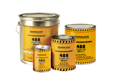 Chamaleon 488 გრუნტი თეთრი 5+1 1L WHITE HS