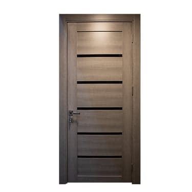 კარი მდფ TKSU3 220*80*10/14 Grey Oak(კომპლექტი)