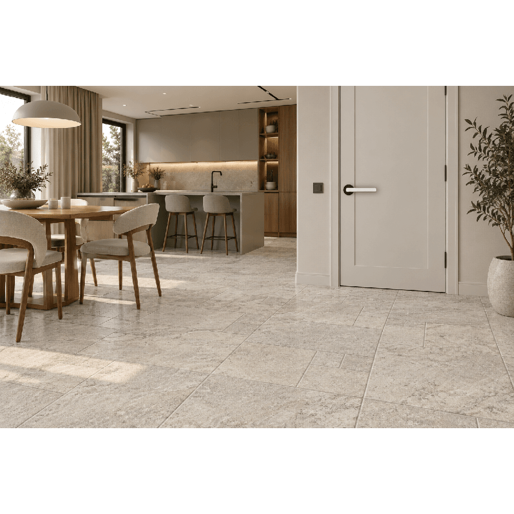 კერამოგრანიტი Emotion Ceramics Pure Stone Ant Taupe MT 60.5x60.5 სმ ტაუპი მქრქალი
