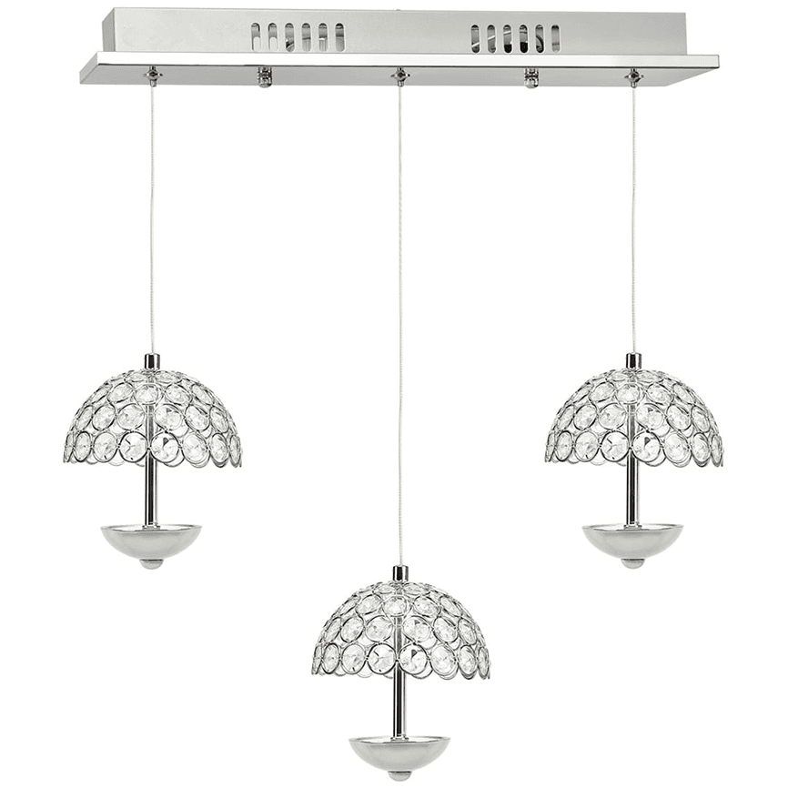 საკიდი Milagro VENUS LED 3 5W 4000K 1050Lm ქრომი
