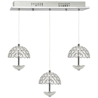 საკიდი Milagro VENUS LED 3 5W 4000K 1050Lm ქრომი