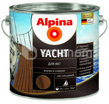 ლაქი Alpina Yacht 537854 2.5 ლ პრიალა