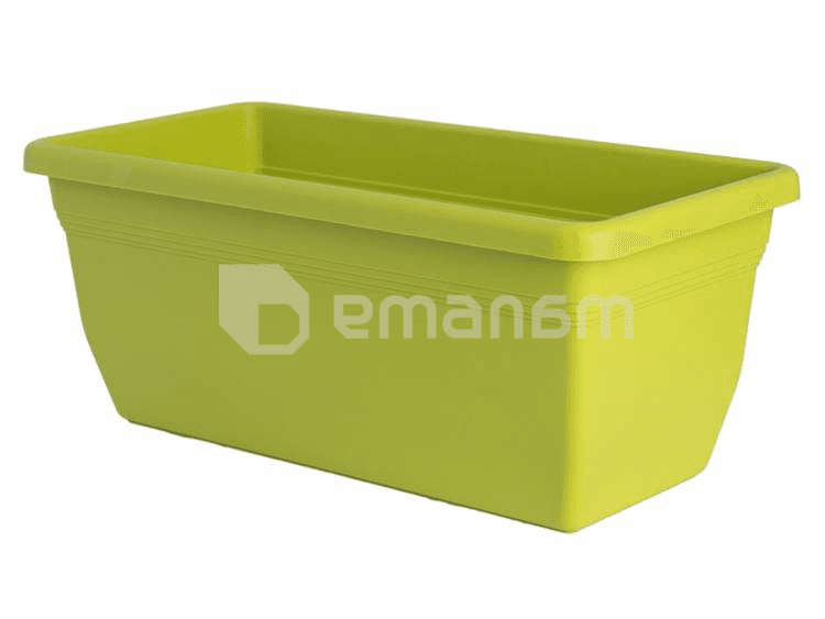 პლასტმასის ქოთანი ყვავილებისთვის FORM PLASTIC Box Gala 0385-042 Ø60 ფსტისფერი