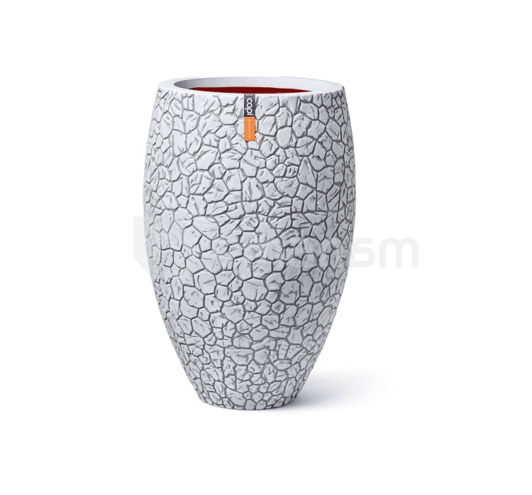 ქოთანი ყვავილის Capi Europe Vase elegant deluxe Clay NL 56x85სმ სპილოსძვლისფერი