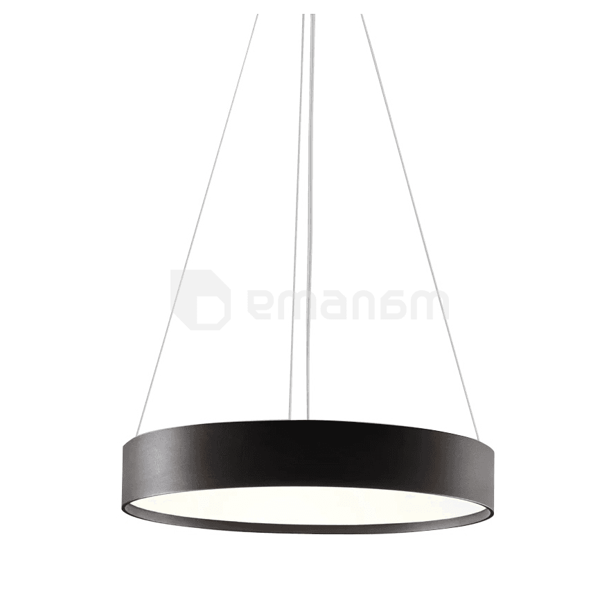 ჭაღი MIRAS 21015040 LED 50W 4000K მრგვალი შავი