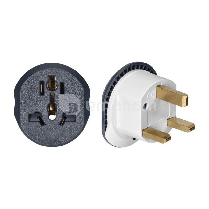 ადაპტერი ბრიტანული ORNO 230V 13А ტიპი-G