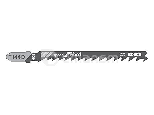 პირი ბეწვახერხის ხისთვის Bosch T144D 100 მმ 5 ც (2608630040)