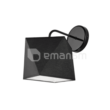 ბრა Lamkur CARLA KM 1.86 Black 1xE27 60W