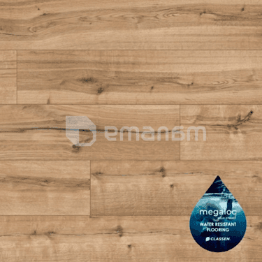 ლამინატი წყალმდგრადი Classen Casa Energy Aqua Protec54044 4V AC5/33 მუხა Sierra Rustic 1285x192x8 მმ