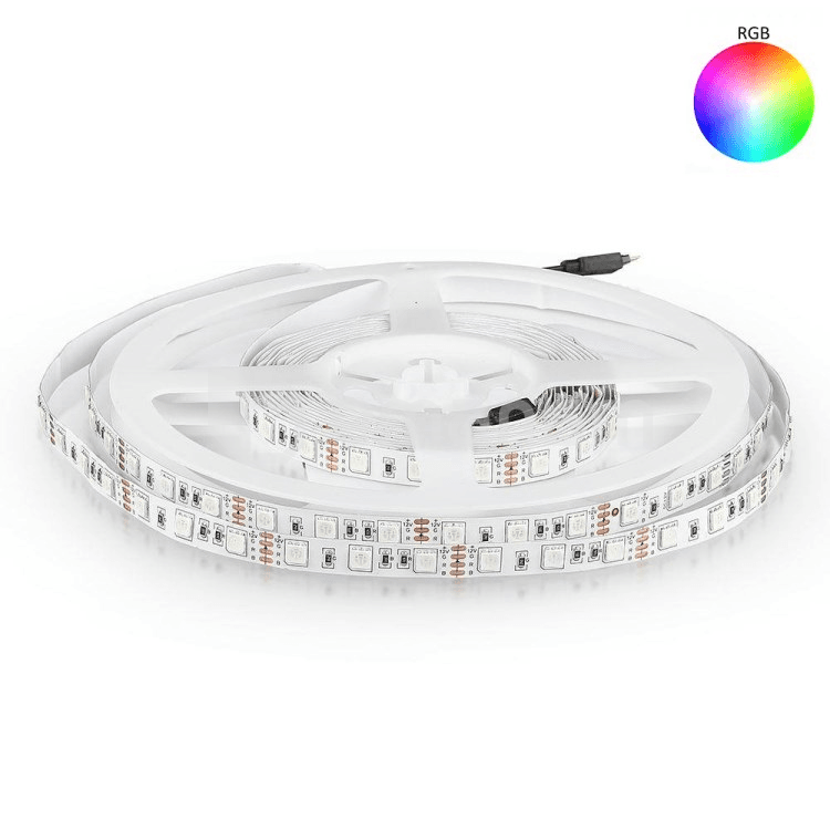 LED ლენტი V-TAC SMD5050 60LEDs RGB 5 მ