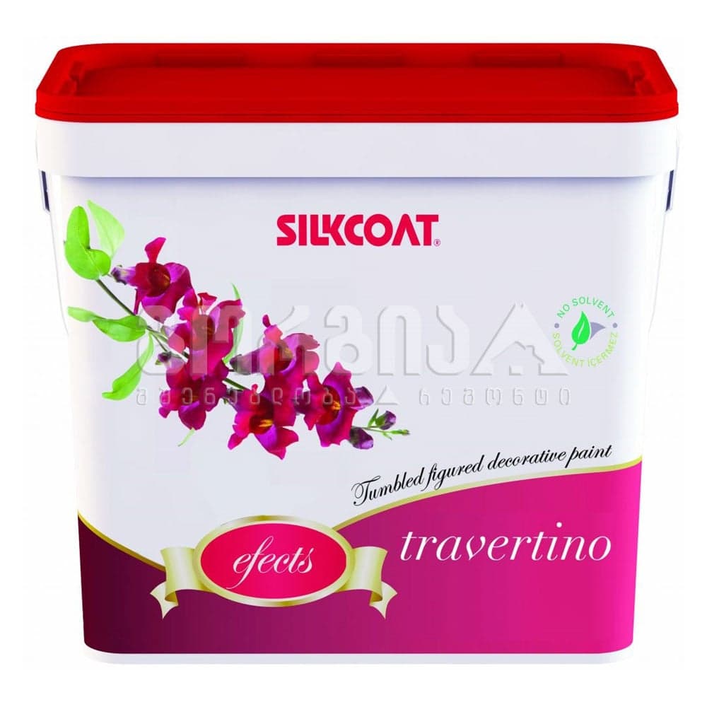 დეკორატიული საღებავი 12კგ "TRAVERTINO"