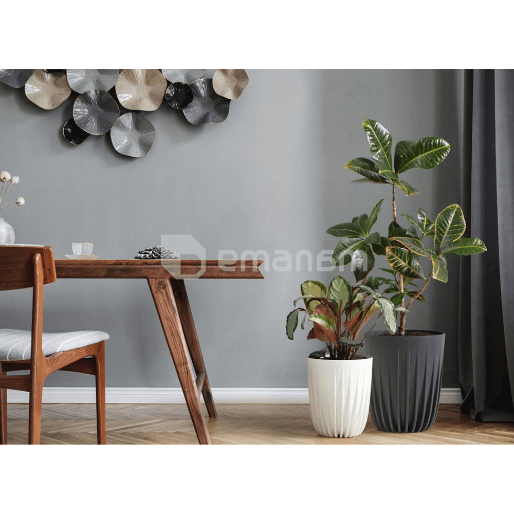 ქოთანი ყვავილის Lamela MIRA 250 recycled planter - cream