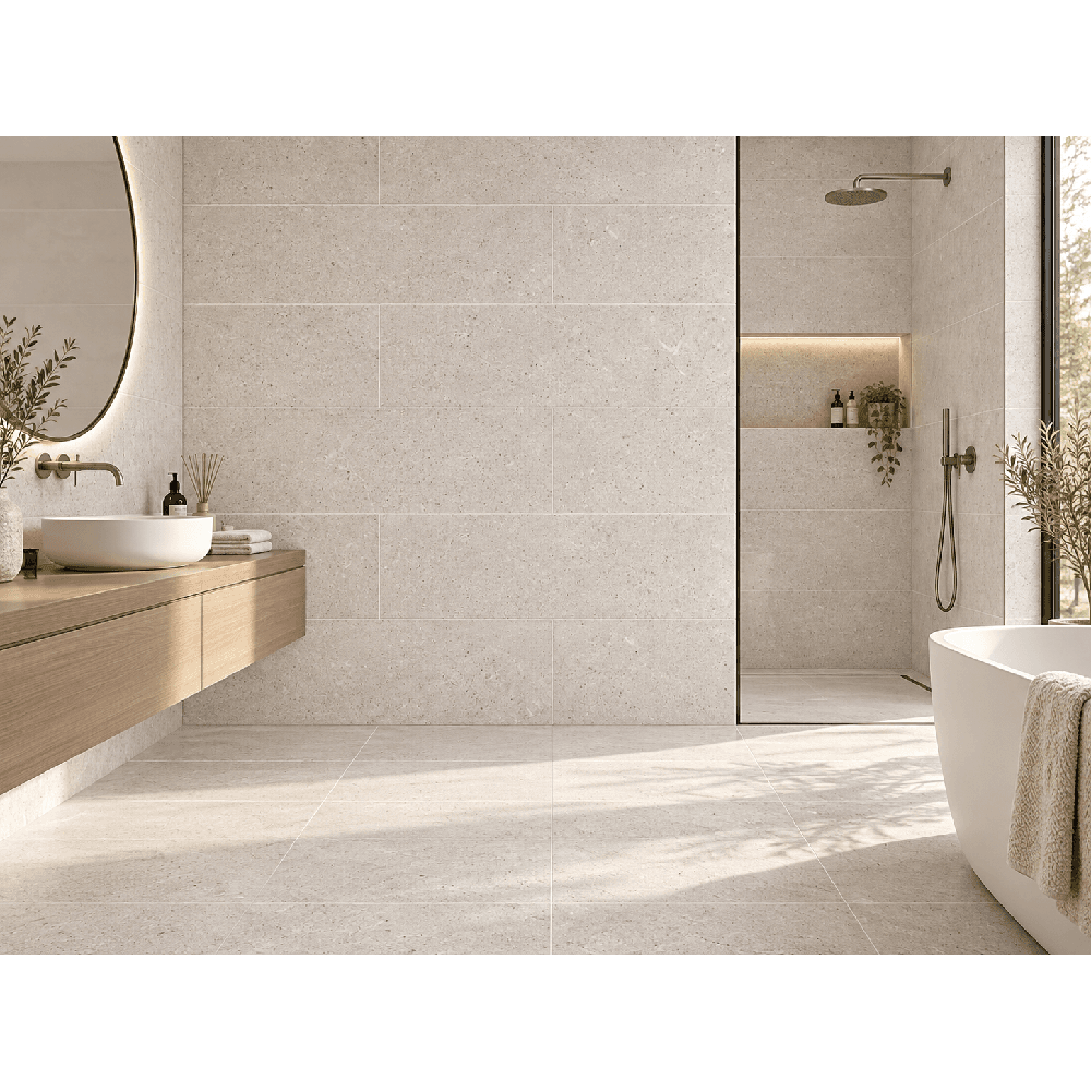 კერამოგრანიტი TAU Ceramica SERENASTONE WHITE 30x60 სმ თეთრი