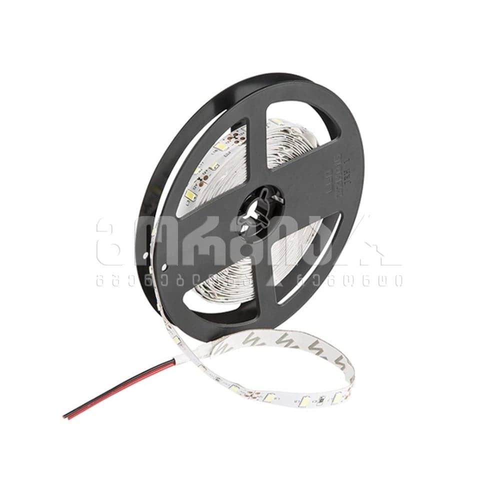 ლედ ლენტა 6500K 5M 14,4w/m 60LED 12V IP20 - A.C.K