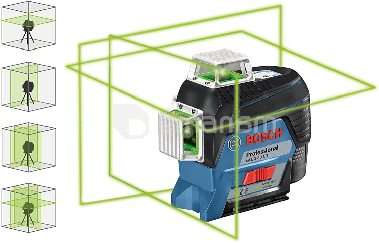 ლაზერული ნიველირი Bosch GLL 3-80 CG Professional (0601063T00)