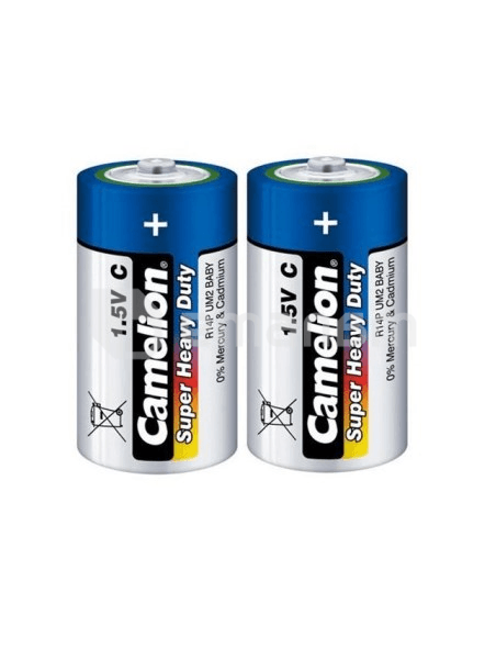 ელემენტი Camelion Super Heavy Duty C მარილოვანი 2 ც