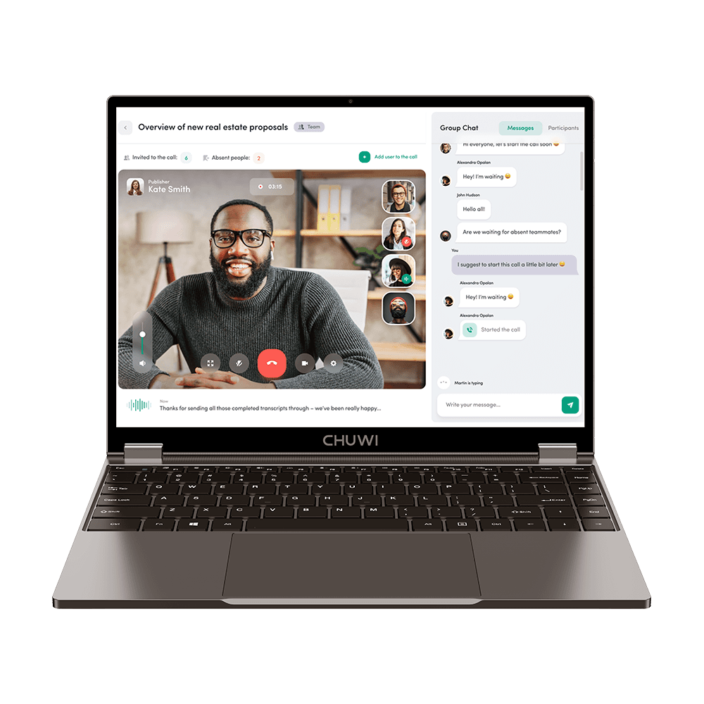 ნოუთბუქი Chuwi FreeBook N150, 13.4", Intel N150, 16GB, 512GB SSD, Integrated, W11H, Grey