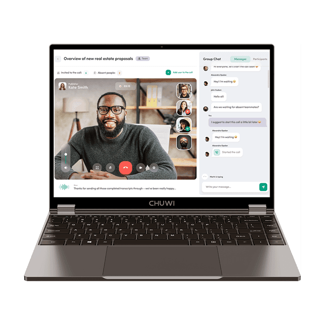 ნოუთბუქი Chuwi FreeBook N150, 13.4", Intel N150, 16GB, 512GB SSD, Integrated, W11H, Grey