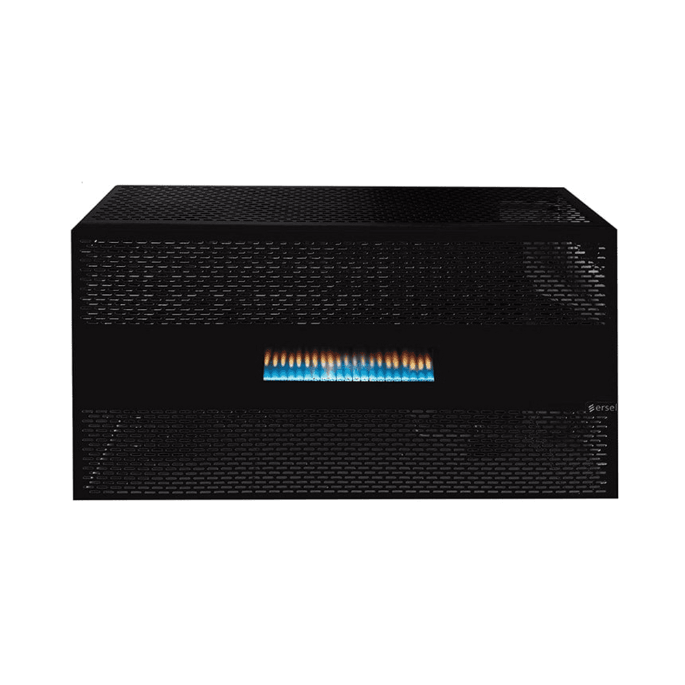 გაზის გამათბობელი Ersel Glass Black 100-120 კვ.მ