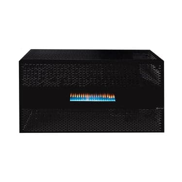 გაზის გამათბობელი Ersel Glass Black 100-120 კვ.მ