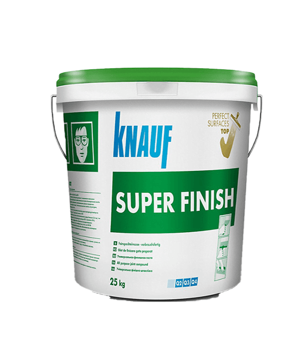 Готовая шпаклевка на виниловом переплете - Superfinish (25кг.)
