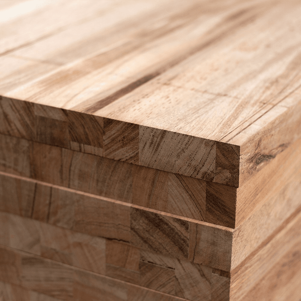კიბის მოსაბრუნებელი ECOWOOD GHEOMBI ხარისხი AB 38x1000x1200 მმ ბუნებრივი ხისფერი