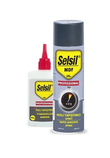 წებო Selsil MDF 400 მლ.+100 გ.