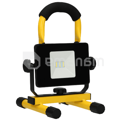 პროჟექტორი ORNO LED 10W 6500K 800lm აკუმლატორი 2200mAh IP65 BATRI