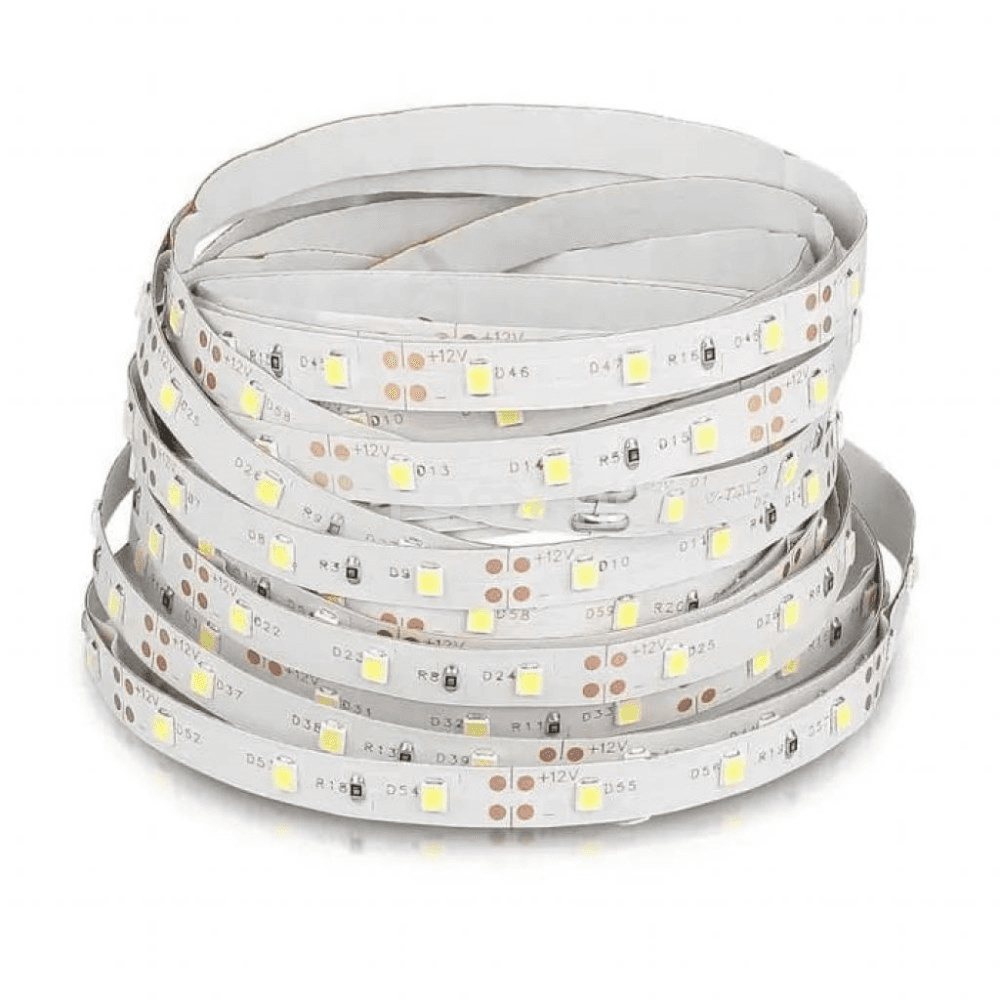 ლენტი LED V-TAC LS 3528 212005 60 5მ 12V 6000K თეთრი PCB