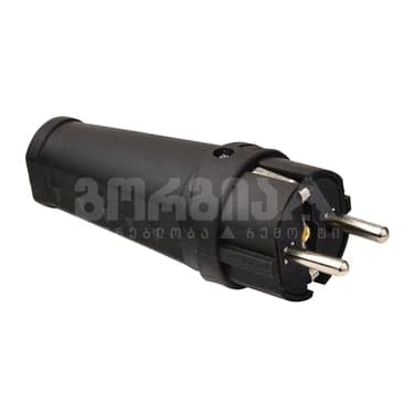 კაუჩუკის მამალი ჩანგალი დამიწებით - 55 115 00 AY-KA